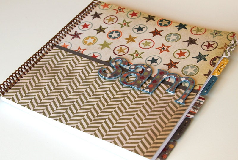 School Memory Book/School Journal - SAM design Il_170x135