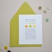 Cute as a Button Invitations - Choose Your Colors