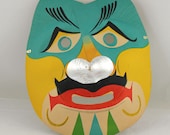 Vintage 1950s Mid Century Japanese Halloween Party Mask 7