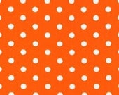 Orange Polka Dots Table Runner