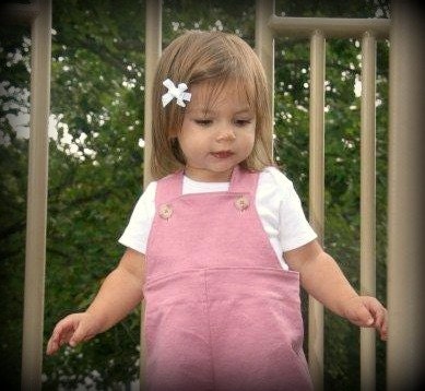 Rosebud Pink Linen - A Good Day OVERALLs