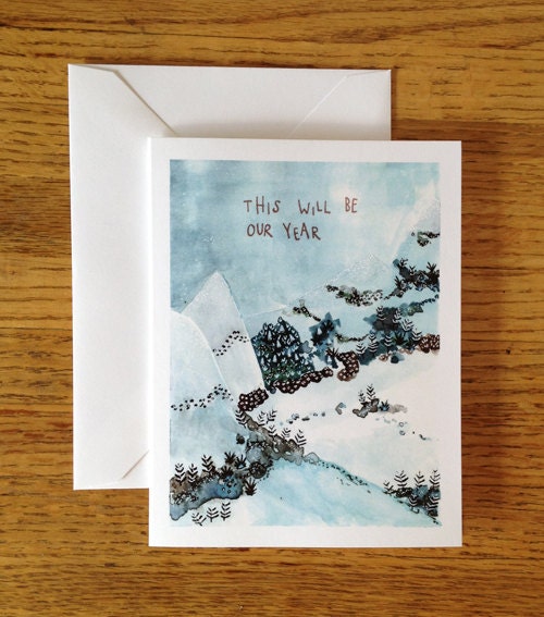 this will be our year greeting card // one pc
