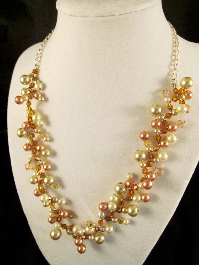 Champagne Bubbles Attitude Necklace