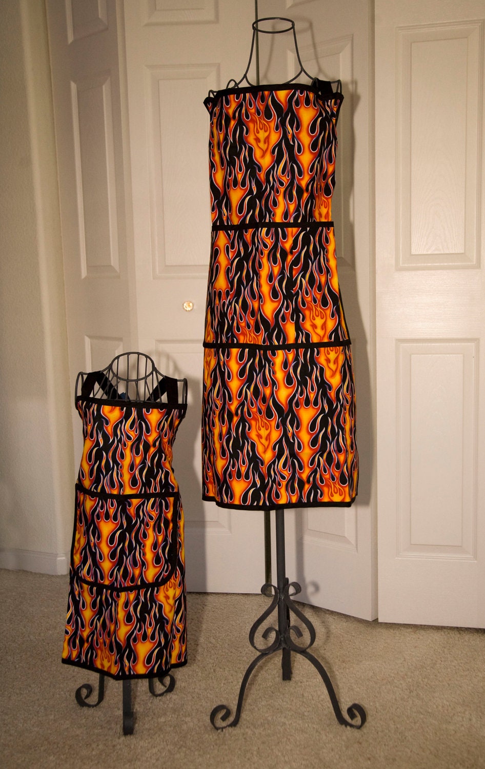 Boy's  handmade apron/ aprons/ cotton apron
