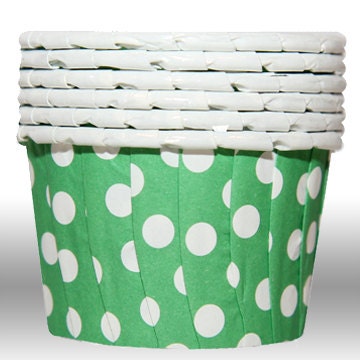 Dot Green Portion Candy Baking Cups - Qty 20 Il_170x135