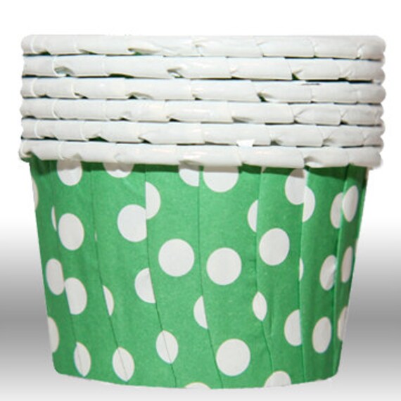 Dot Green Portion Candy Baking Cups - Qty 20 Il_570xn