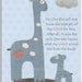 Nursery wall art, Baby boy room, Baby Giraffe...Bradley No one else Giraffe...Match to the colors of Bradley by Pottery Barn