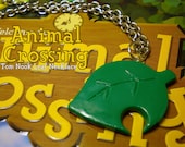 Animal Crossing - Tom Nook Logo Leaf Necklace - Nintendo - A Portion of the Proceeds Go To Charity