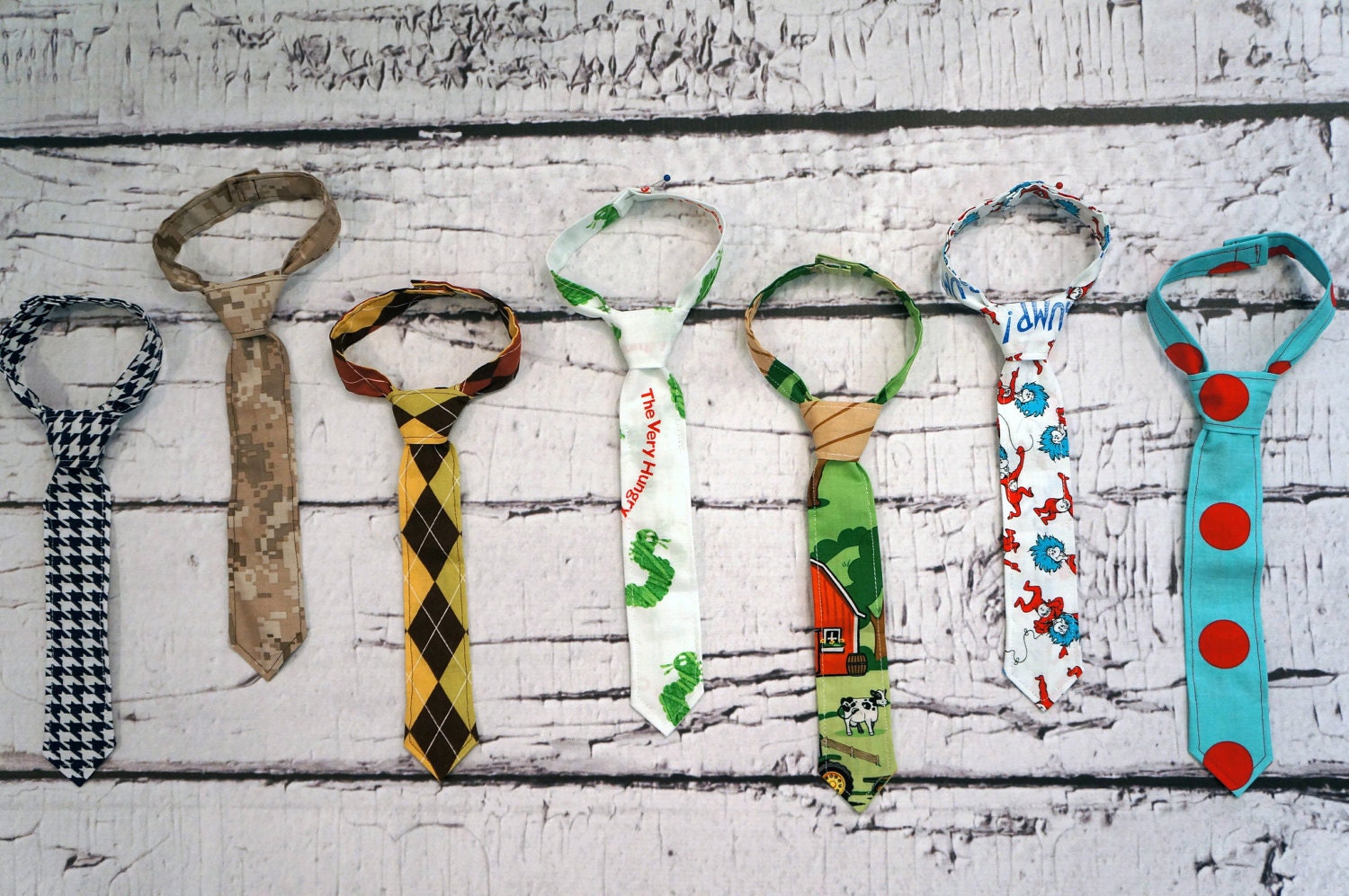 Custom Birthday Made to Order Neck or Bow Tie Great for photo prop