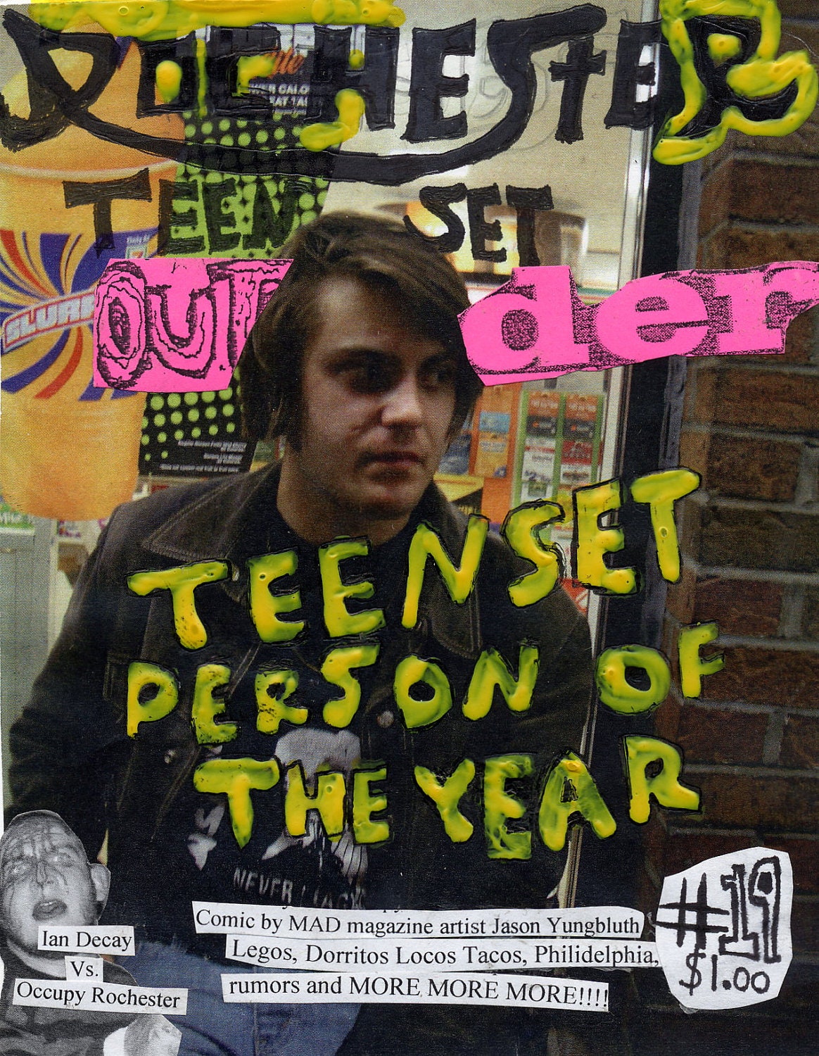 Issue 19 of Rochester TeenSet Outsider