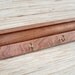 Wood Hanger, Reclaimed Cherry Wood Key Holder, wall hook organizer, upcycled wall decor