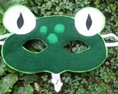 Felt Frog Mask