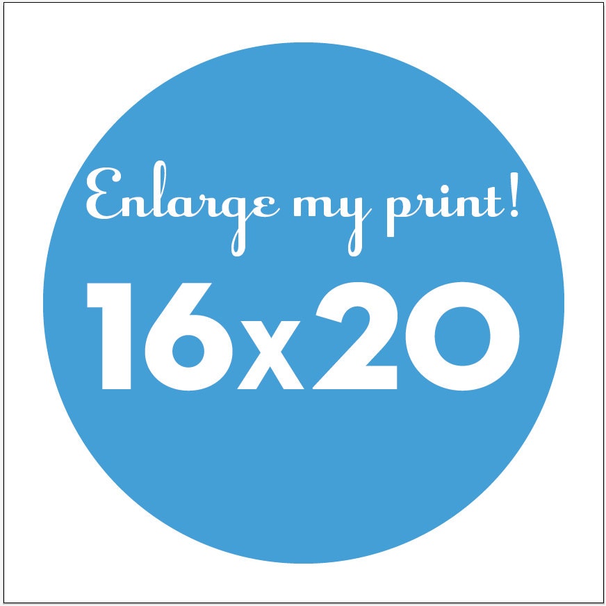 make any 8x10 a 16x20