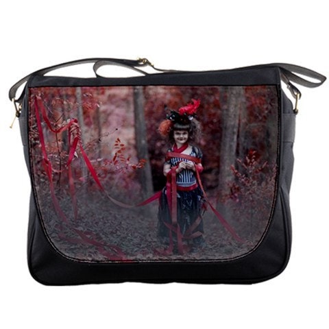 Red Ribbon Dreams Messenger Bag