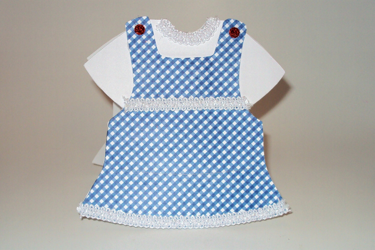 Wizard Of Oz Dorothy's Dress Blank Cards set of 5 Il_170x135