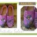 Custom Hand Painted TOMS Shoes - Summer Evening Fireflies