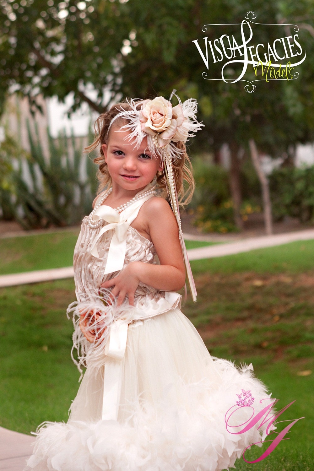 Vintage Surprise Girls Dress