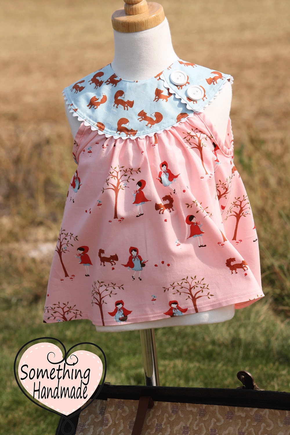 Little Red Blondie Top ready to ship size 4 5
