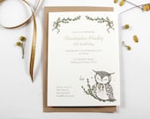 10 Personalized Invitations - Let's Party Hoo La La