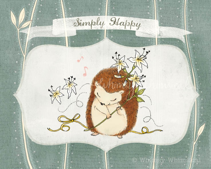 Simply Happy - Mr Hedgehog