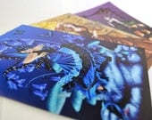 5x7 Greeting Card - Shades of Blue