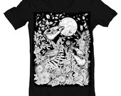 Natural Science/ Taxidermy inspired T-shirts : Wild Horses