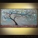 Original Tree Painting acrylic on canvas 48 x 24