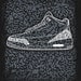Air Jordan III art print