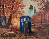 The Good Doctor David 2.5 x 5.5 in print  (free shipping) 