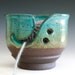 Yarn Bowl, handmade stoneware pottery,handmade ceramic yarn bowl, READY TO SHIP