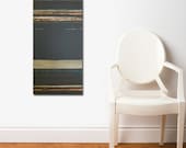 MADAGASCAR original abstract modern painting - gallery fine art - contemporary interior design - ooak home wall decor - copper brown gold - linneaheideart