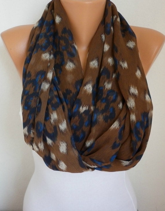 Infinity Scarf Shawl Circle Scarf  Loop  Scarf Gift -fatwoman