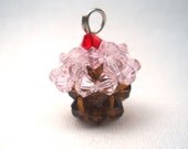 Cute Cupcake with a Cherry Charm