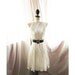 Ivory Cream Breakfast at Tiffanys Miss Havisham Alice in Wonderland Marie Antoinette Secret Garden Twilight Madmen Classy Flare Dress