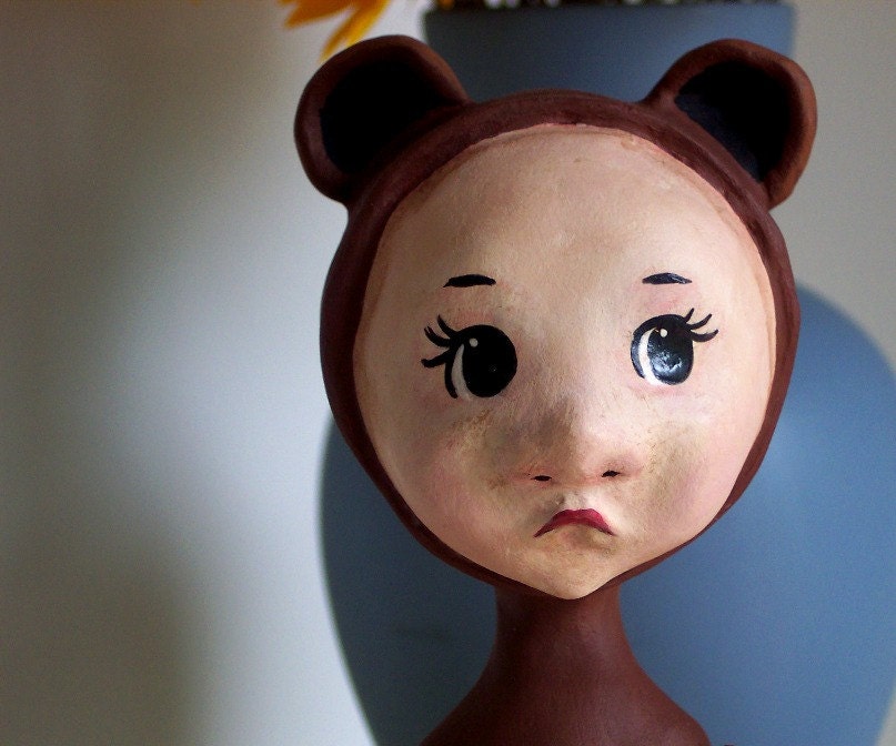 Halloween Art Doll: Squirrel Boy by JDConwell