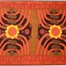 Vintage Scandinavian fabric by Saini Salonen for Boras "Parabeli" Design