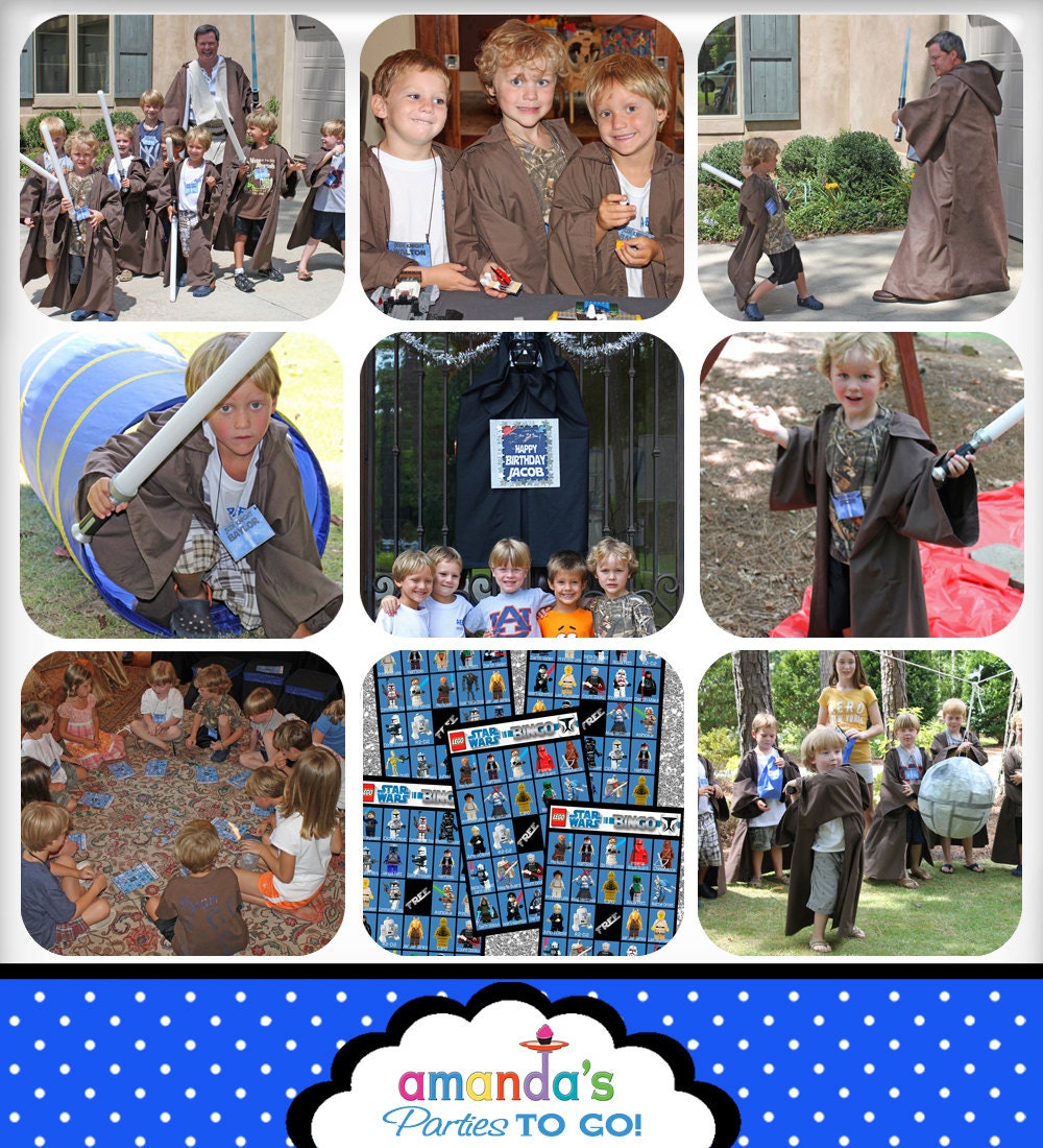 Star Wars Party - Birthday - Star Wars Inspired PRINTABLE Party Package by Amanda's Parties To Go