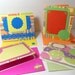 Birthday Cards- Boxed Set- 4 Cards- Embossed- Lined- Handmade