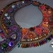 CARNIVAL Bead Embroidery Necklace: MADE to ORDER