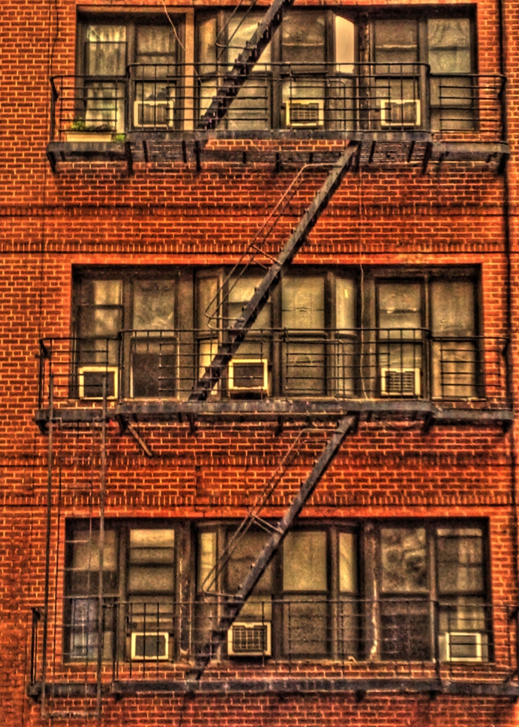 New York Fire Escape Print - 8x10