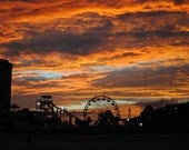 Ferris Wheel at Sunset 8x10 Print