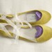 Sunflower Yellow Soft Leather Handmade Ballet Flats - Special Listing for Andrea