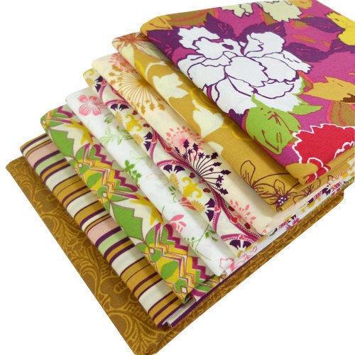 FAT QUARTER Bundle - Bohemian Soul (Love palette BOH-6xx) - Art Gallery Fabrics - Fat Quarter Bundle 8 pcs