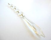 Vintage Chandelier Glass Prism Spears