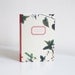 Floral notebook - A6
