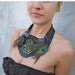 Peacocky Necklace - fabulous beaded necklace with peacock feathers