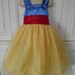 Snow White Boutique Dress Halloween Costume Size 2T 3T 4T 5 6 Disney Princess