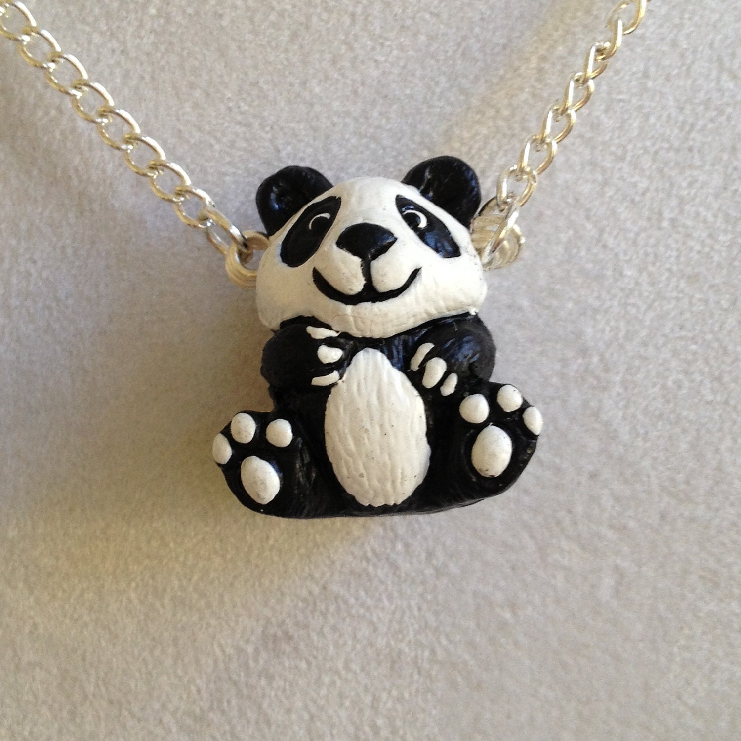 Panda Bear Necklace By Joytoyou41 On Etsy 7255