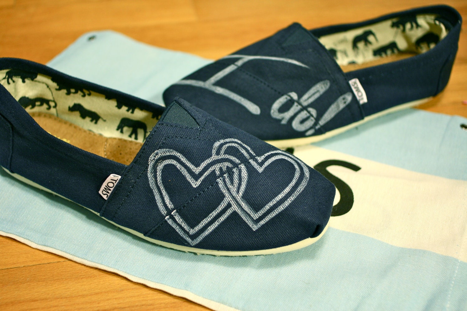 Wedding Custom TOMS Shoes