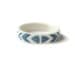 Contemporary Rings - Teal Pattern Porcelain Ring